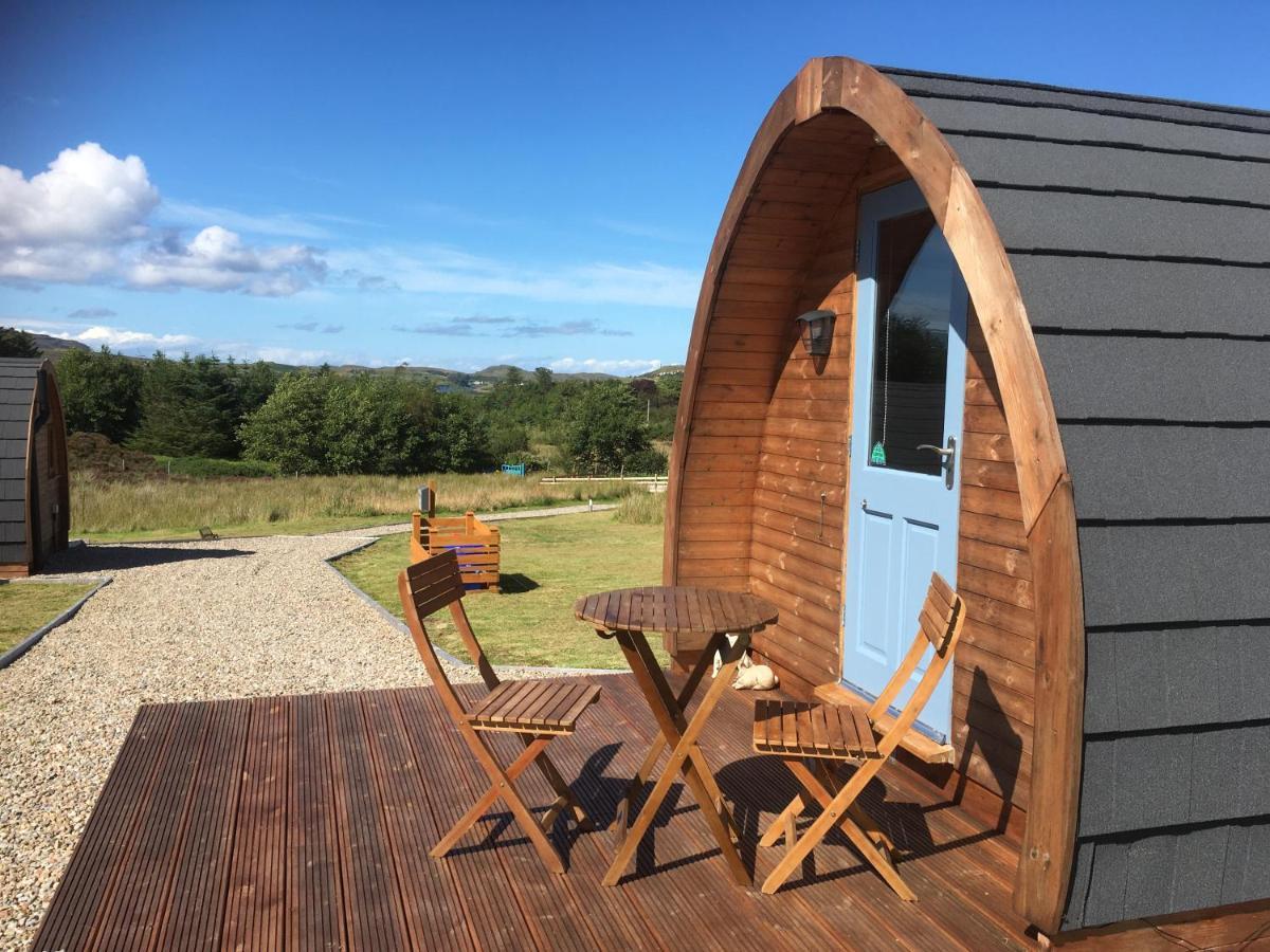 Готель Kilcamb Camping Pods Edinbane Екстер'єр фото