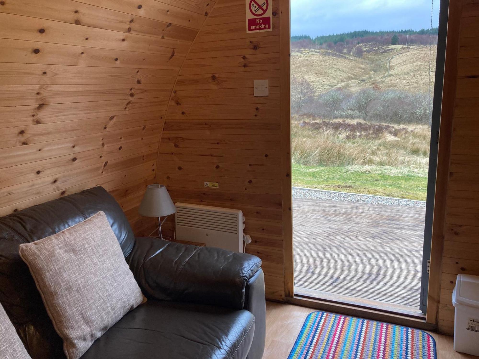 Готель Kilcamb Camping Pods Edinbane Екстер'єр фото